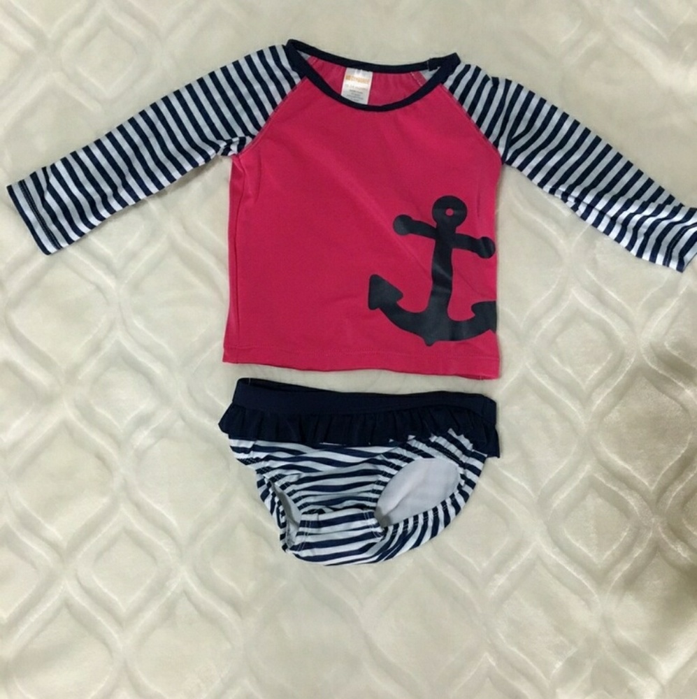 Unworn 18-24 month two piece bathing suite
